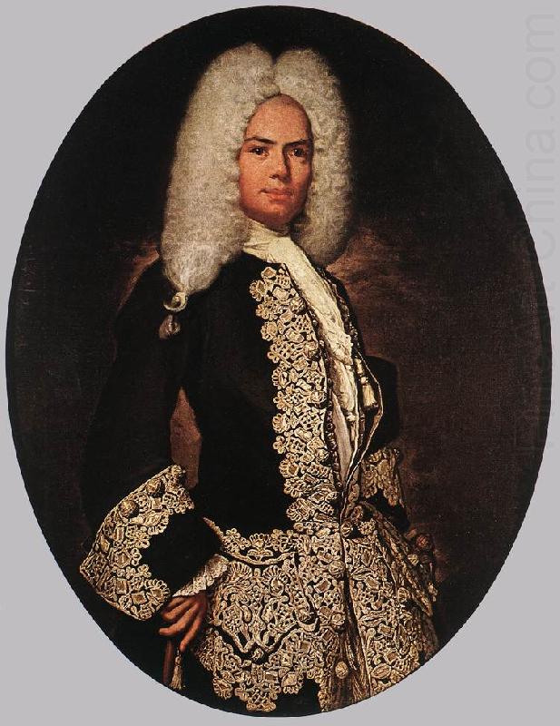 GHISLANDI, Vittore Portrait of a Gentleman sdg oil painting picture
